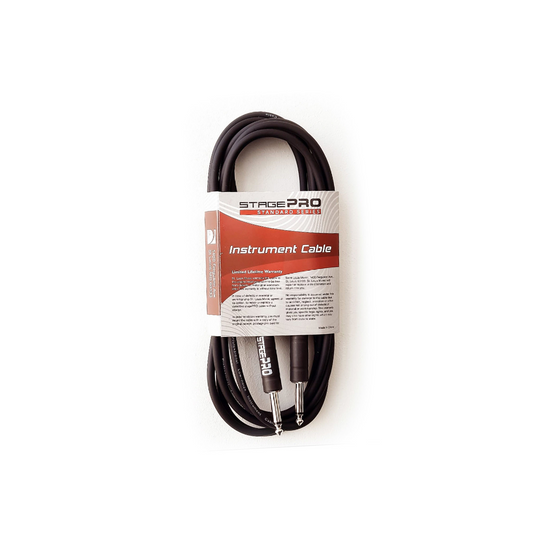 StagePRO 10' (3m) Instrument Cable (Straight - Straight)