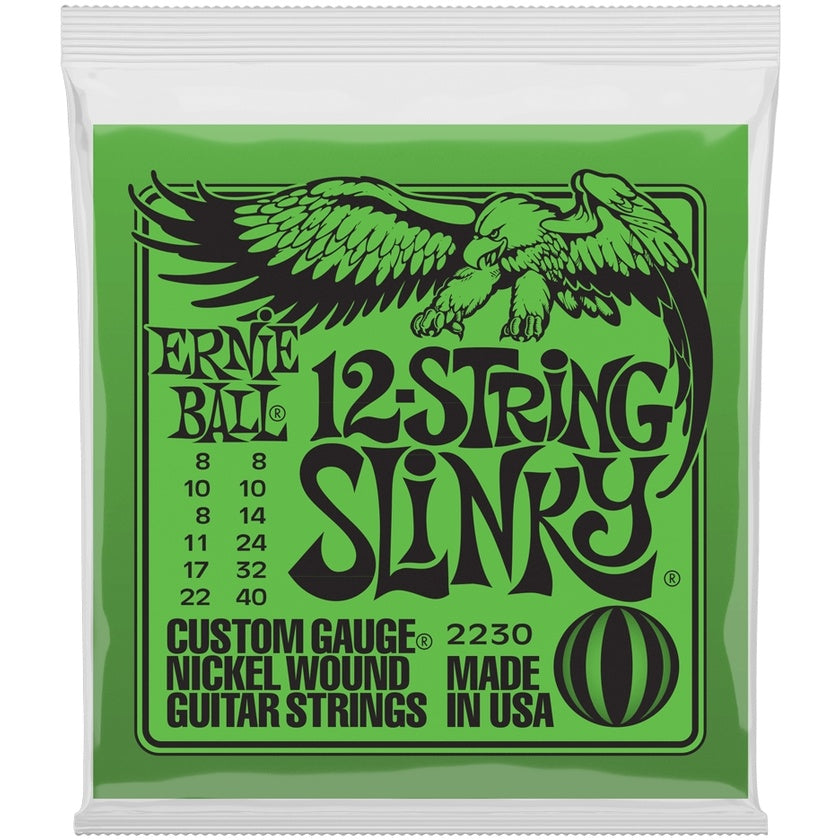 Ernie Ball Slinky Electric 12 String Set 08-40 Gauge