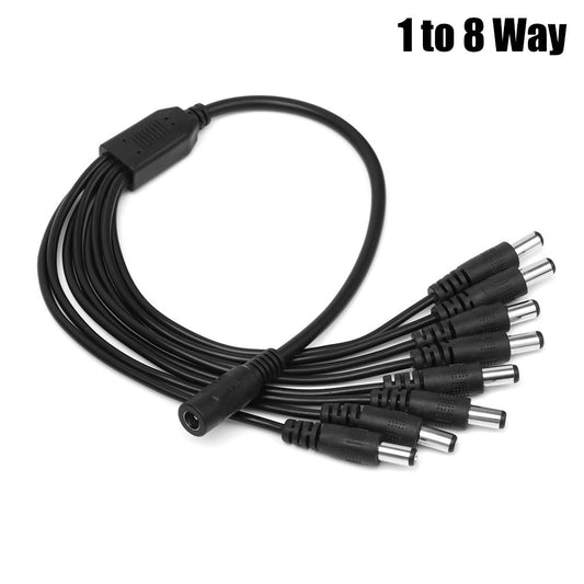 5 way dc cable 2.1mm