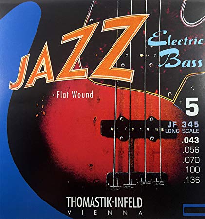Flatwound Thomastick Wound Jazz Bass Set 5 String