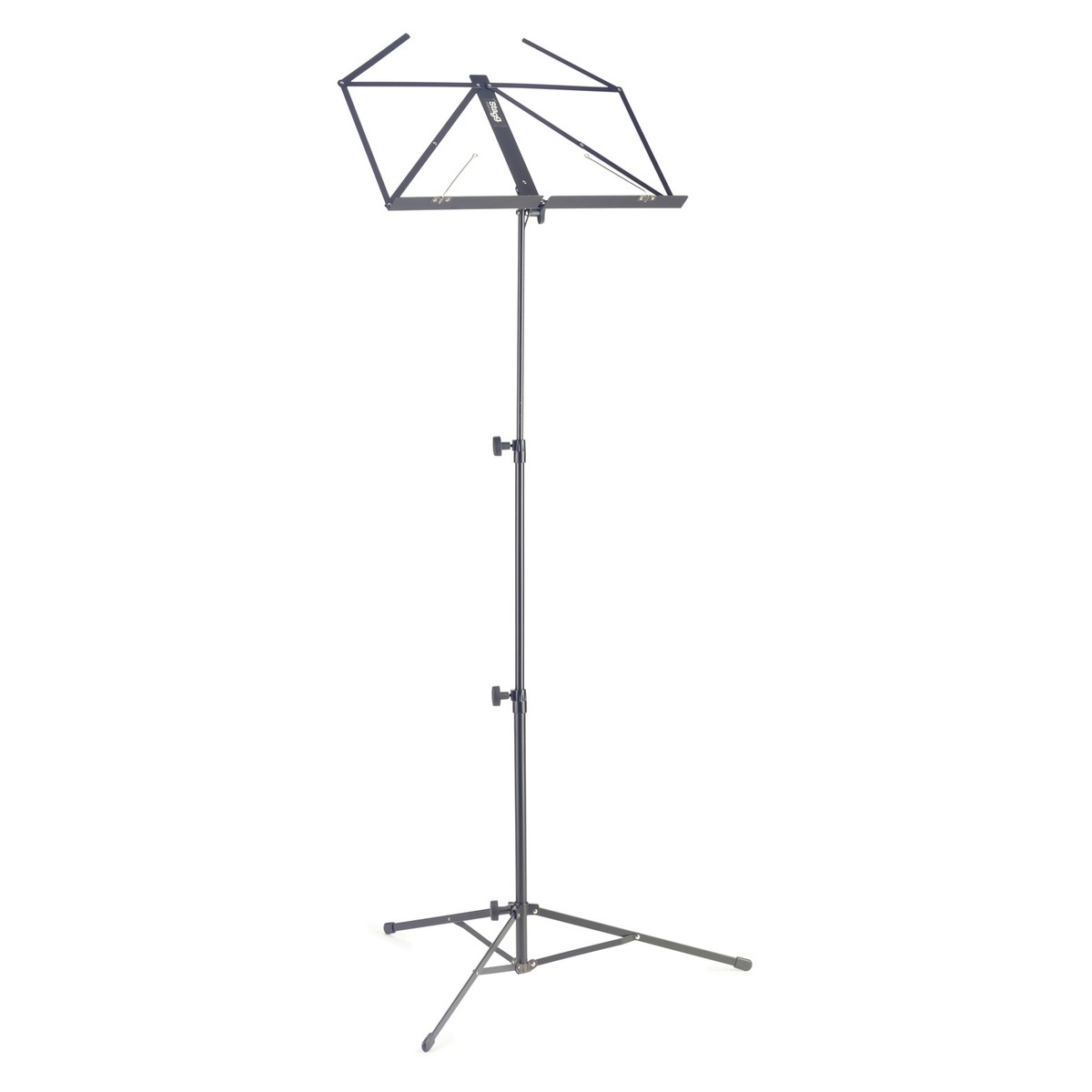 Stagg 3 Section Music Stand In Black