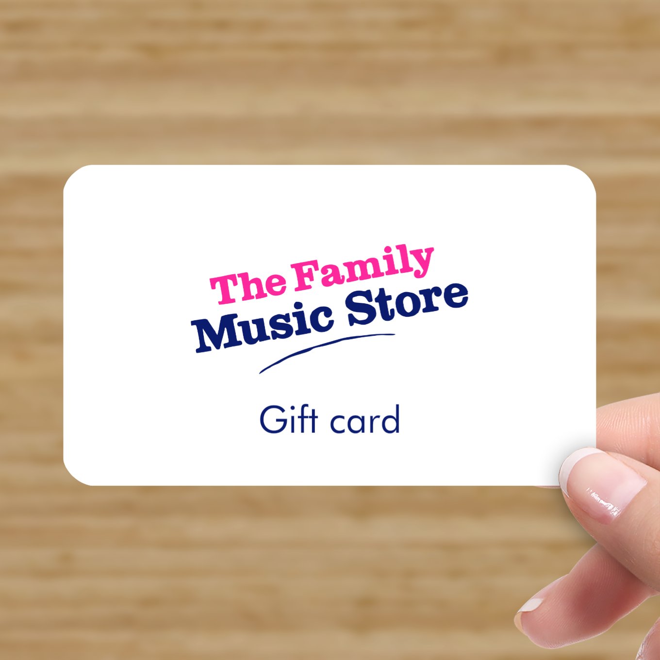 Family Music Store Gift Card