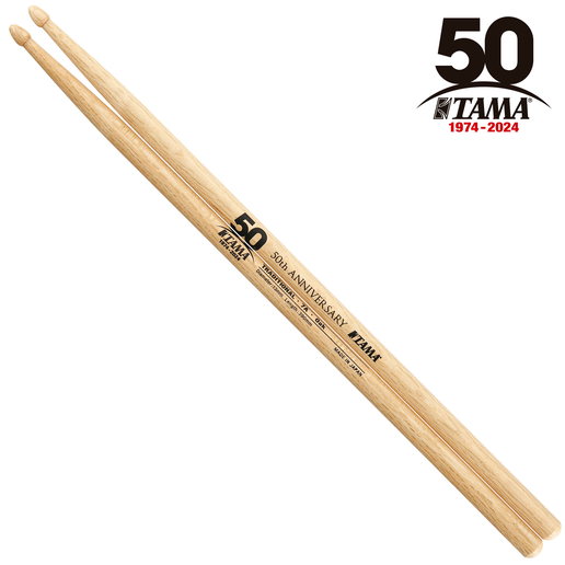 TAMA 7A 50th Anniversary Limited Edition Oak Drum Sticks