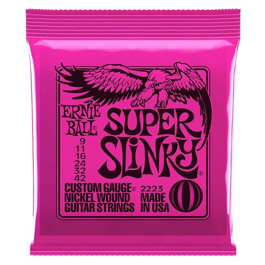 Ernie Ball Super Slinky 9-42 pink